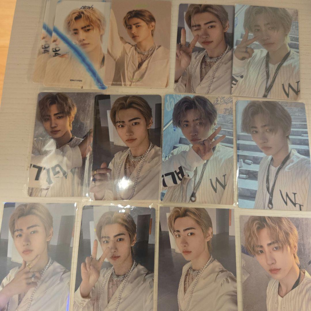 ENHYPEN 定め ソンフン トレカ ステッカーセット ラキドロ