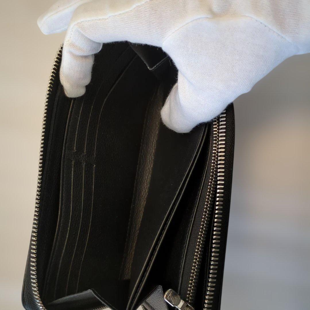 ✨極美品✨ルイビトジッピーロックミー長財布ノワールシルバーロゴ