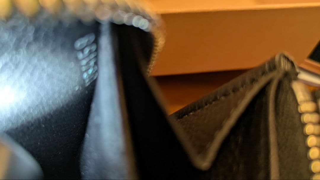 ✨極美品✨ルイビトジッピーロックミー長財布ノワールシルバーロゴ