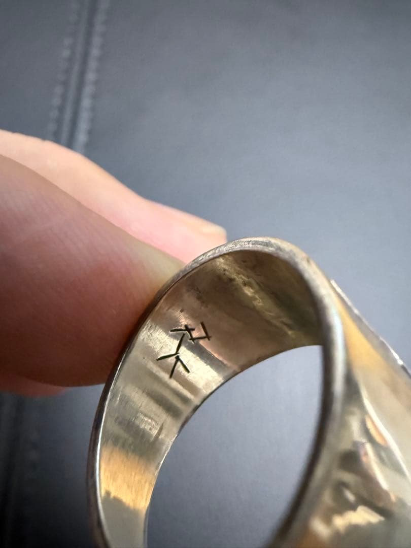 ホピ族 シルバーリング 鹿モチーフ