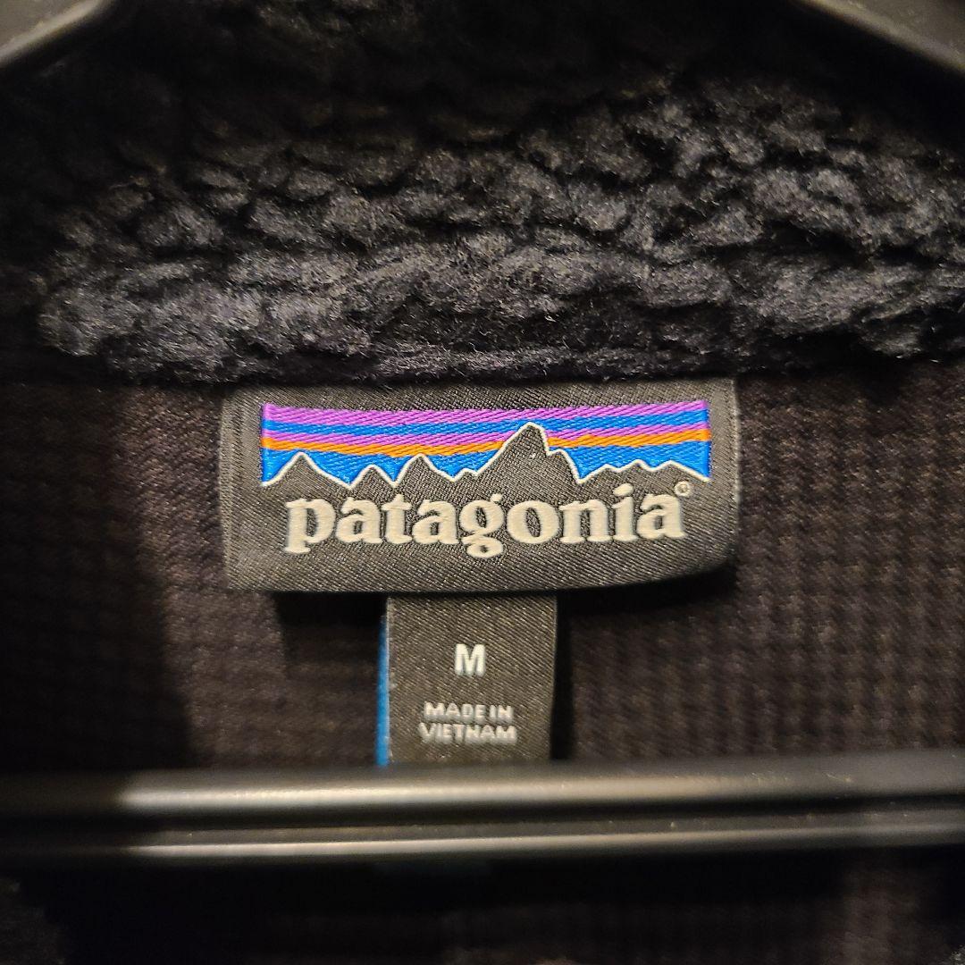 極美品M パタゴニア レトロX ベスト ブラック Pitch Blue