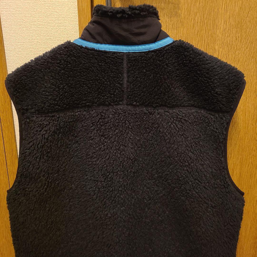 極美品M パタゴニア レトロX ベスト ブラック Pitch Blue