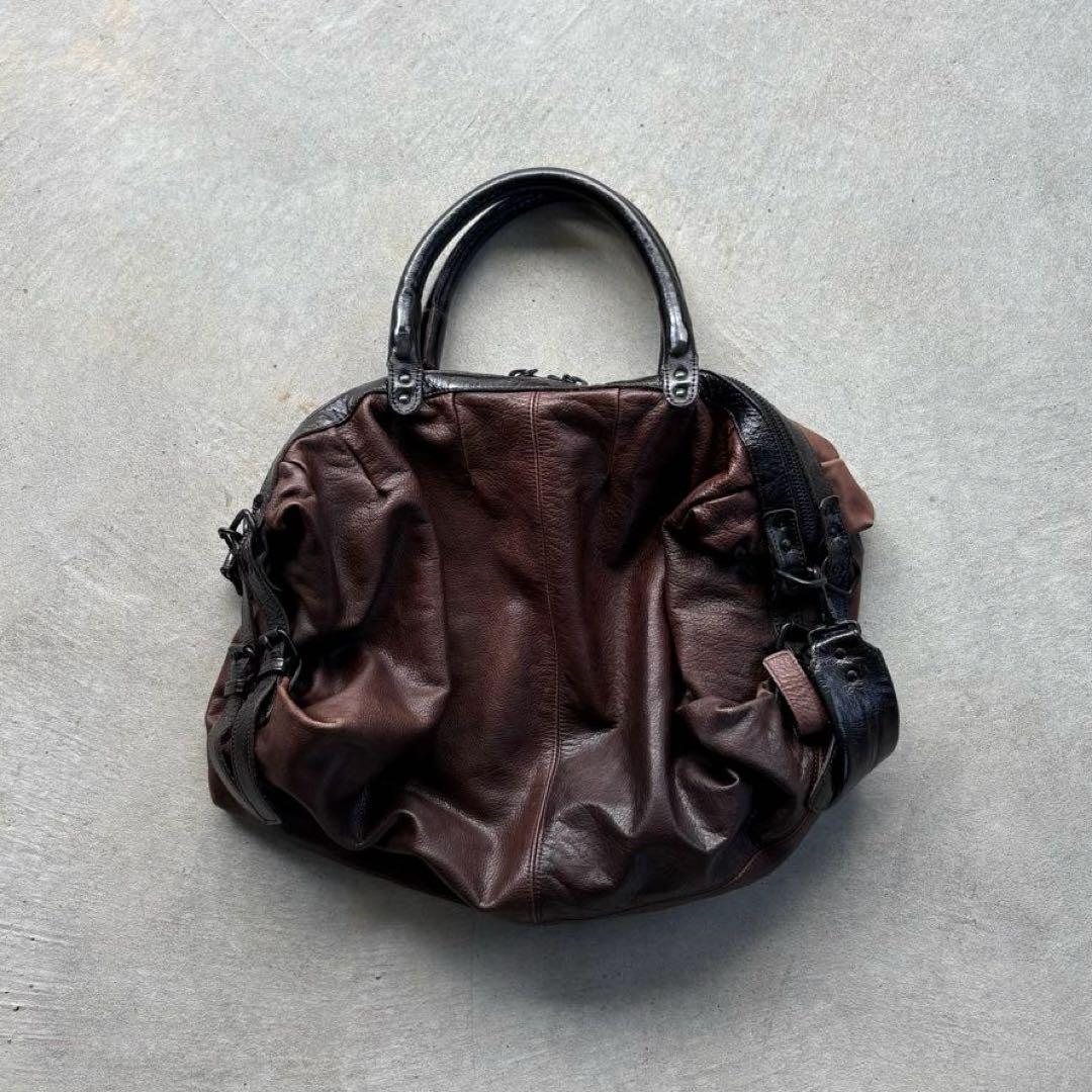 00s vintage hand bag shoulder y2k ダークウェア