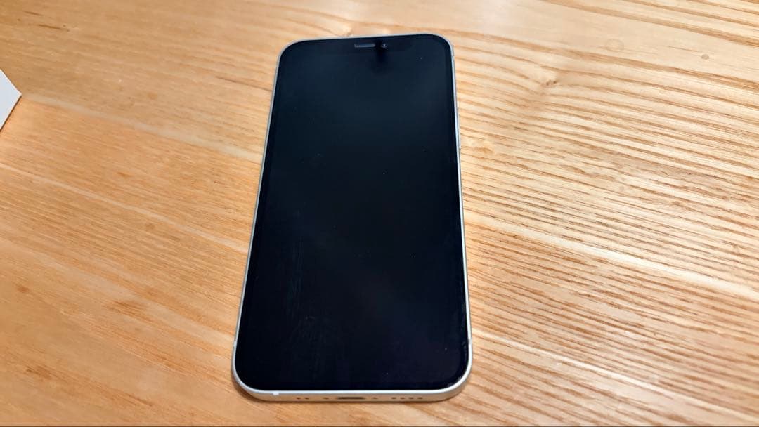 iPhone12 mini 128GB ホワイト バッテリー74% ソフトバンク