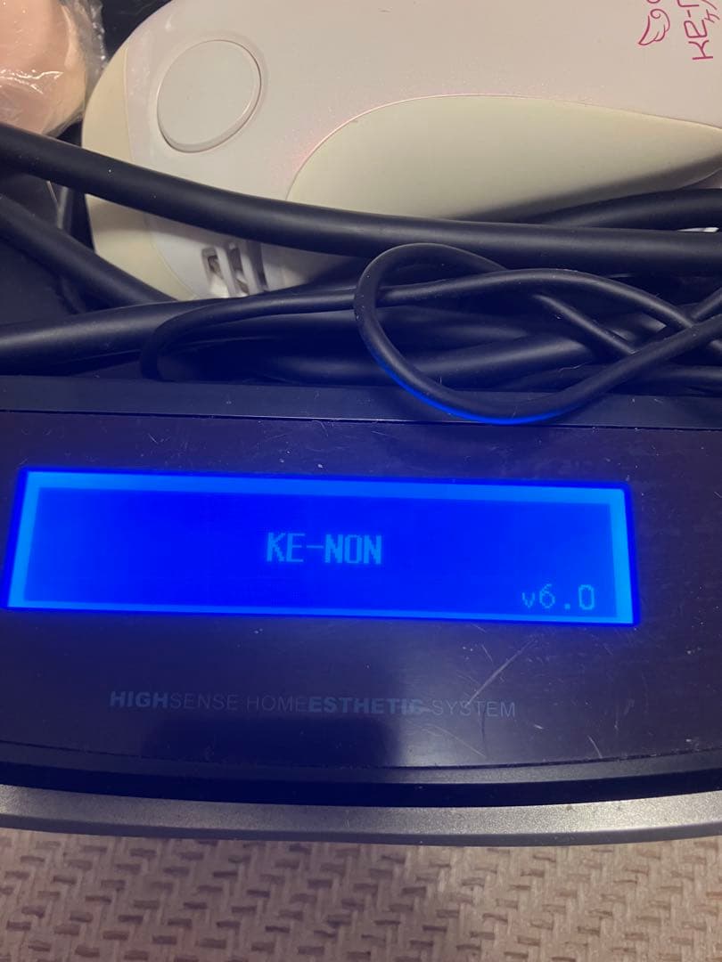 最終値下げ 売り切り KE-NON 脱毛器 本体と取扱説明書