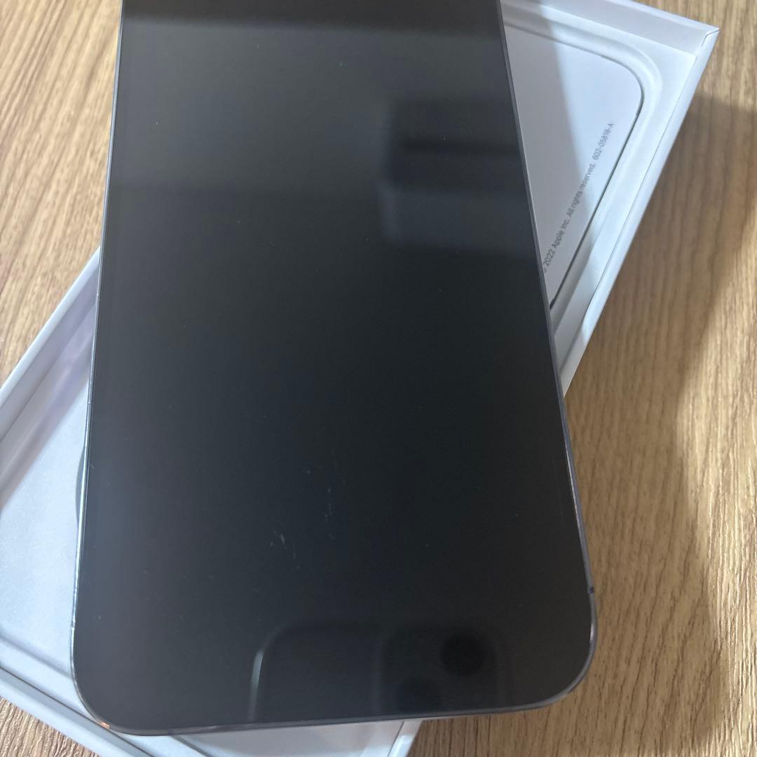 iPhone14ProMax 128GB バッテリー100% ディープパープル