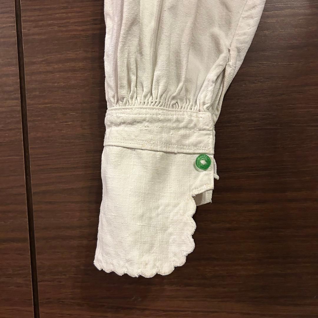 cocomiii刺繍リネンブラウス