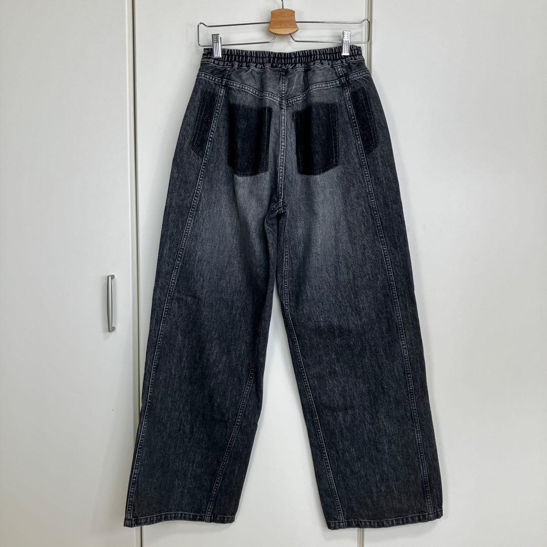 シーニューヨーク Elena Denim Baggy Pants Black 0