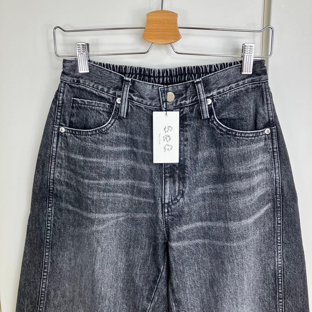 シーニューヨーク Elena Denim Baggy Pants Black 0