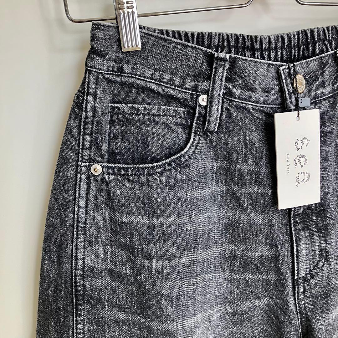 シーニューヨーク Elena Denim Baggy Pants Black 0