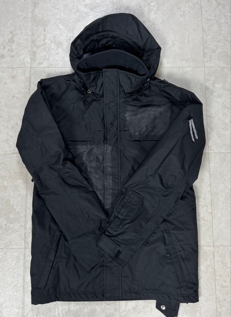 【ZEXスワロフスキー】⭐️激レア　上衣Ｍ・下L スノーボードウェアセット スカル