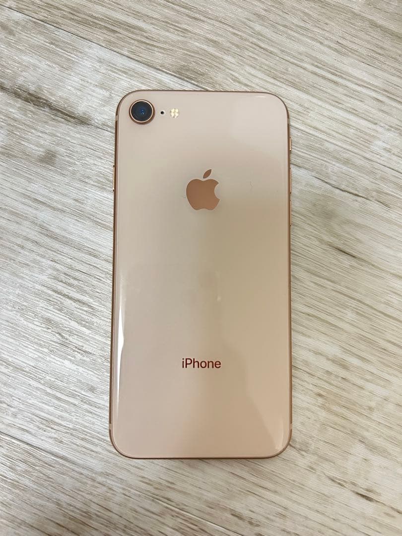【美品】Apple iPhone8 ゴールド　本体　256GB SIMフリー版