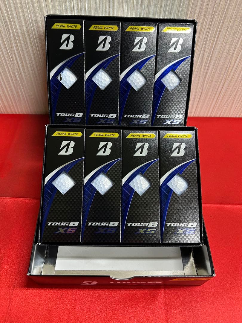 モ*リ様 ブリヂストン TOUR B X/XS ゴルフボール パールホワイト2ダ