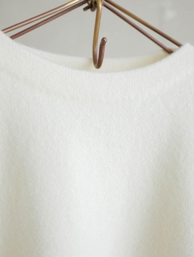 Yoli　Short knit ラムウール　カシミヤ　24AW　ショートニット