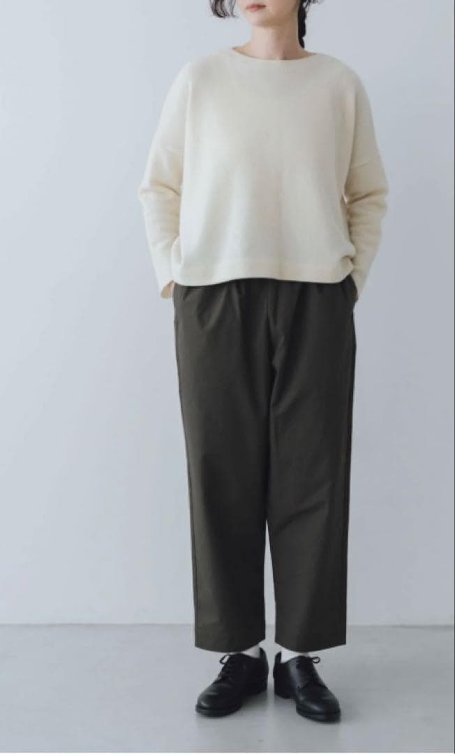 Yoli　Short knit ラムウール　カシミヤ　24AW　ショートニット