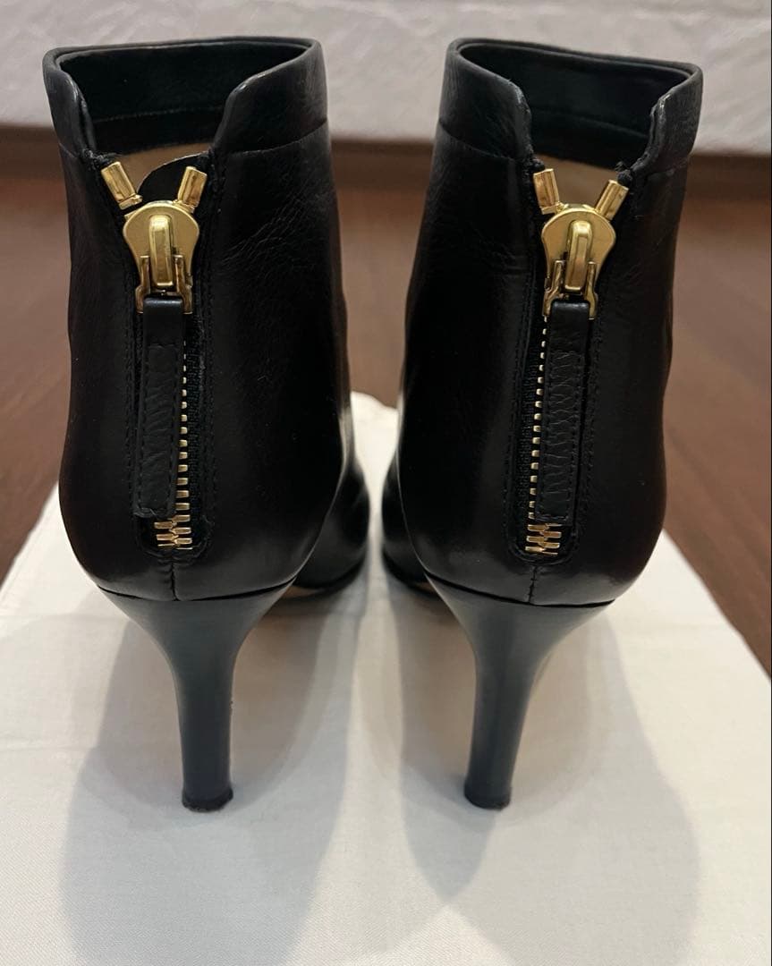 【週末限定価格】美品⭐︎ペリーコ　バックジップ　ショートブーツ　37