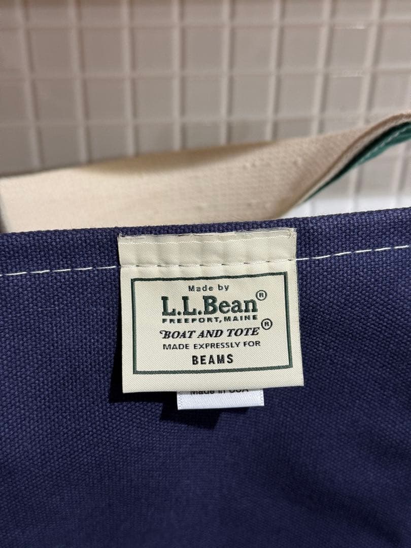 【美品】エルエルビーン ビームス デラックス トートバッグ ボートアンドトート