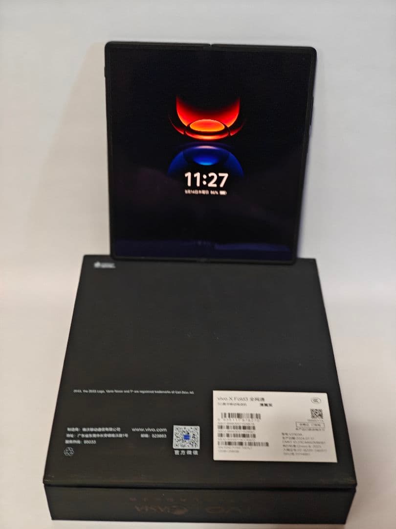vivo X Fold 3 12GB/256GB 大陸版 【美品】ブラック
