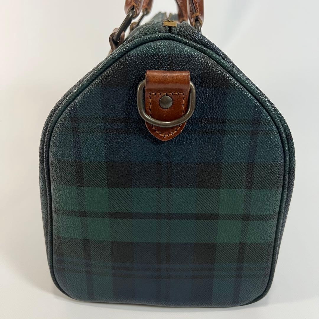 POLO RALPH LAUREN ミニボストンバッグ　PVC レザー