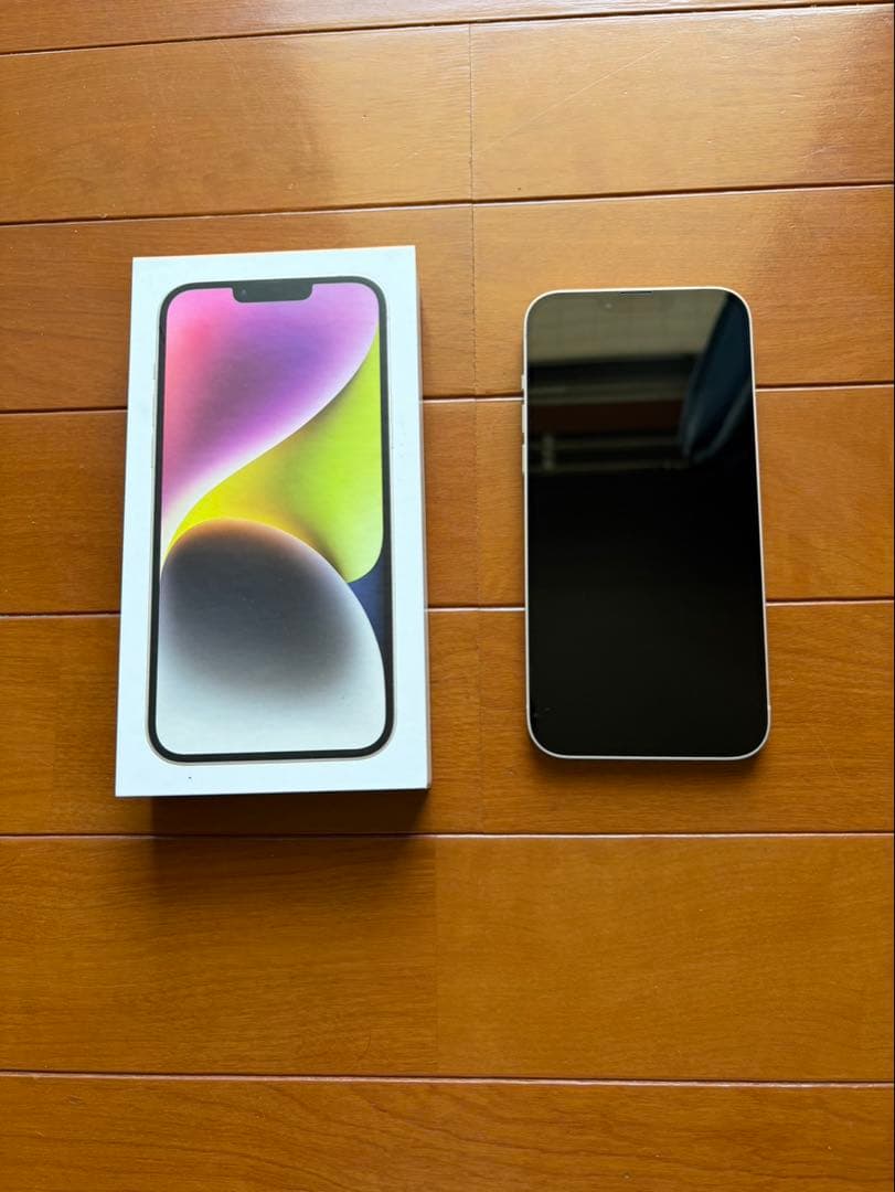 Apple iPhone 14 Plus ホワイト本体 箱付き