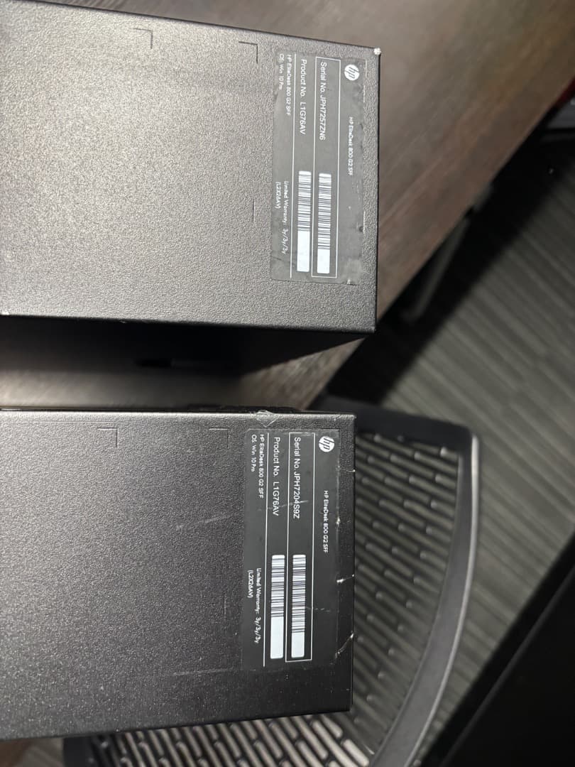 Windowsデスクトップ HP EliteDesk 800 G2 SFF