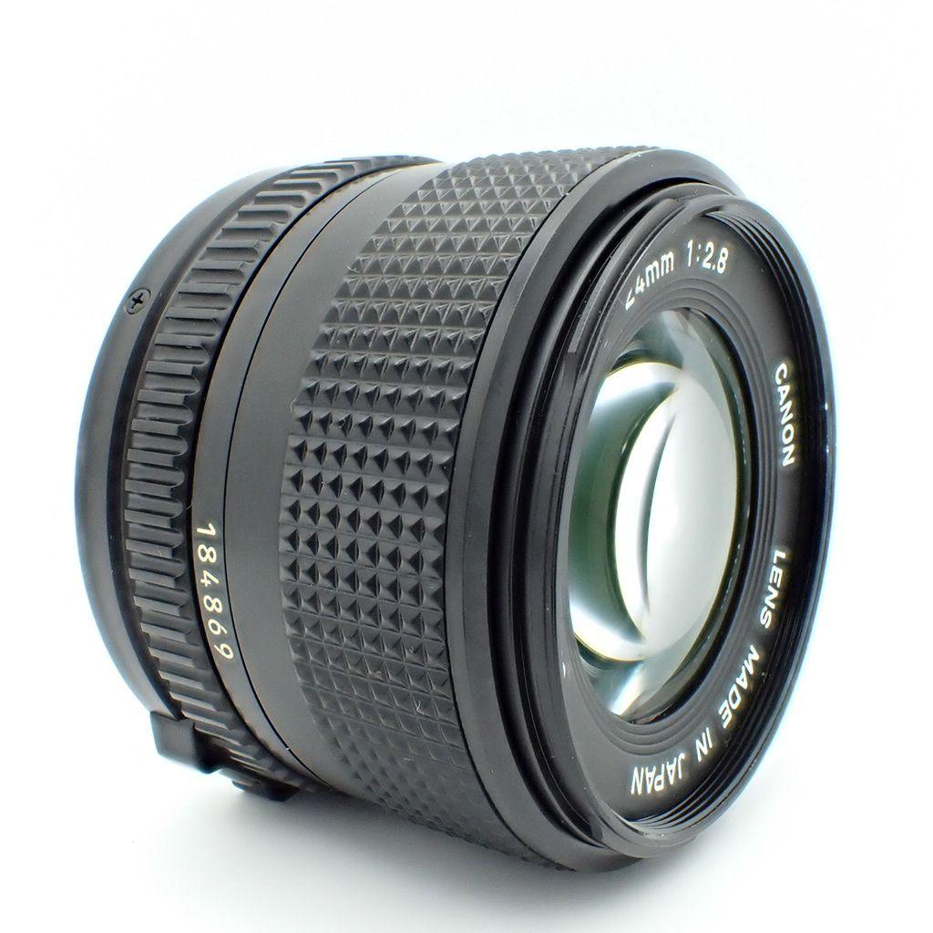 【動作確認済】CANON New FD 24mm f2.8 初期保証付き