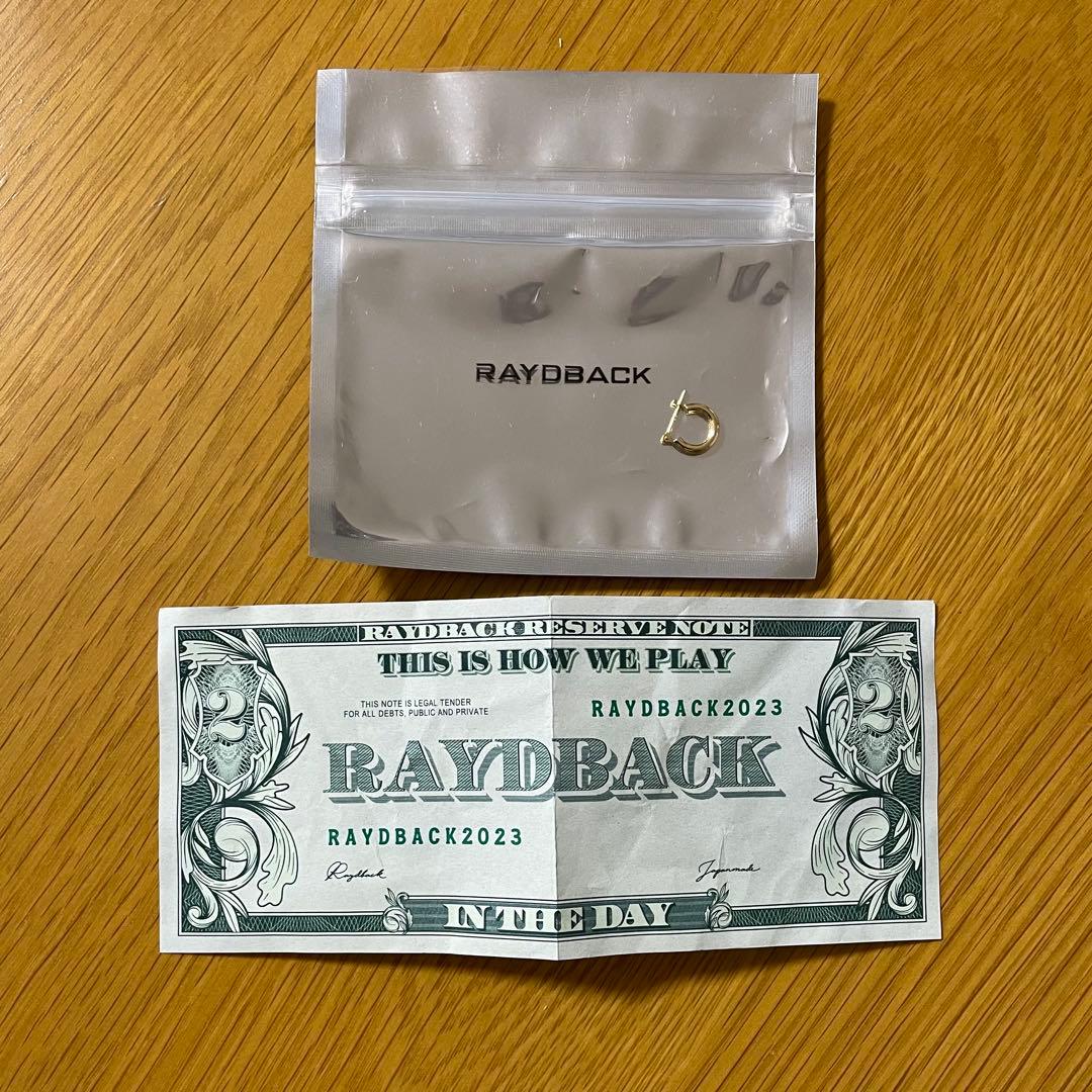 最終値下げ【新品未使用】RAYDBACK 18K GOLD PIERCE ピアス