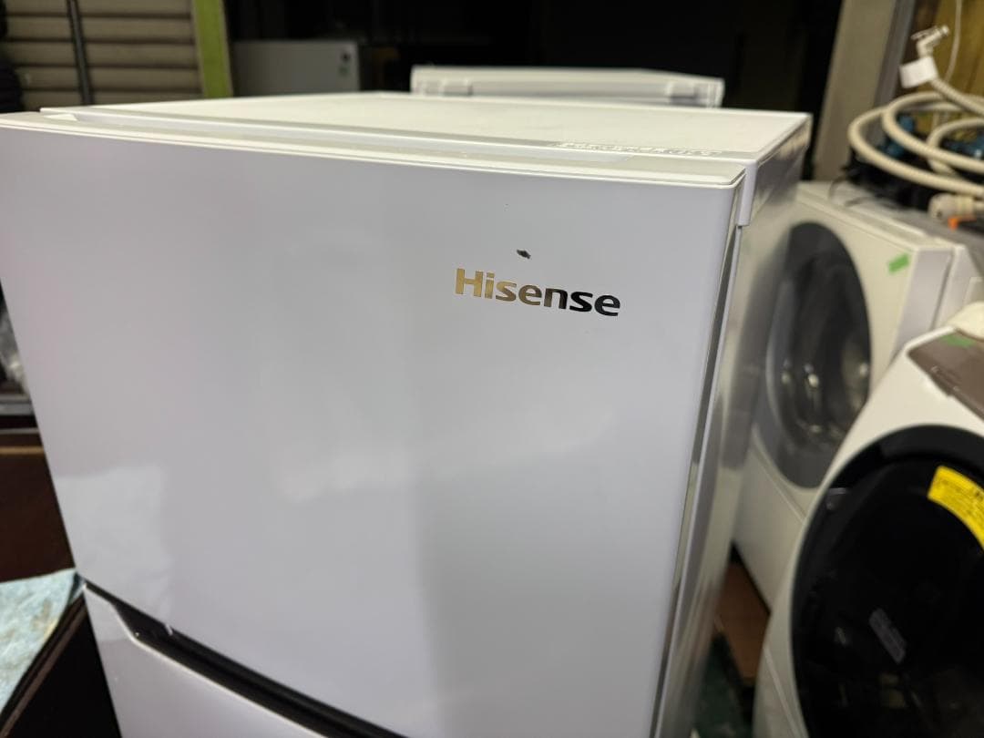 Hisense 上開き冷蔵庫 ホワイト