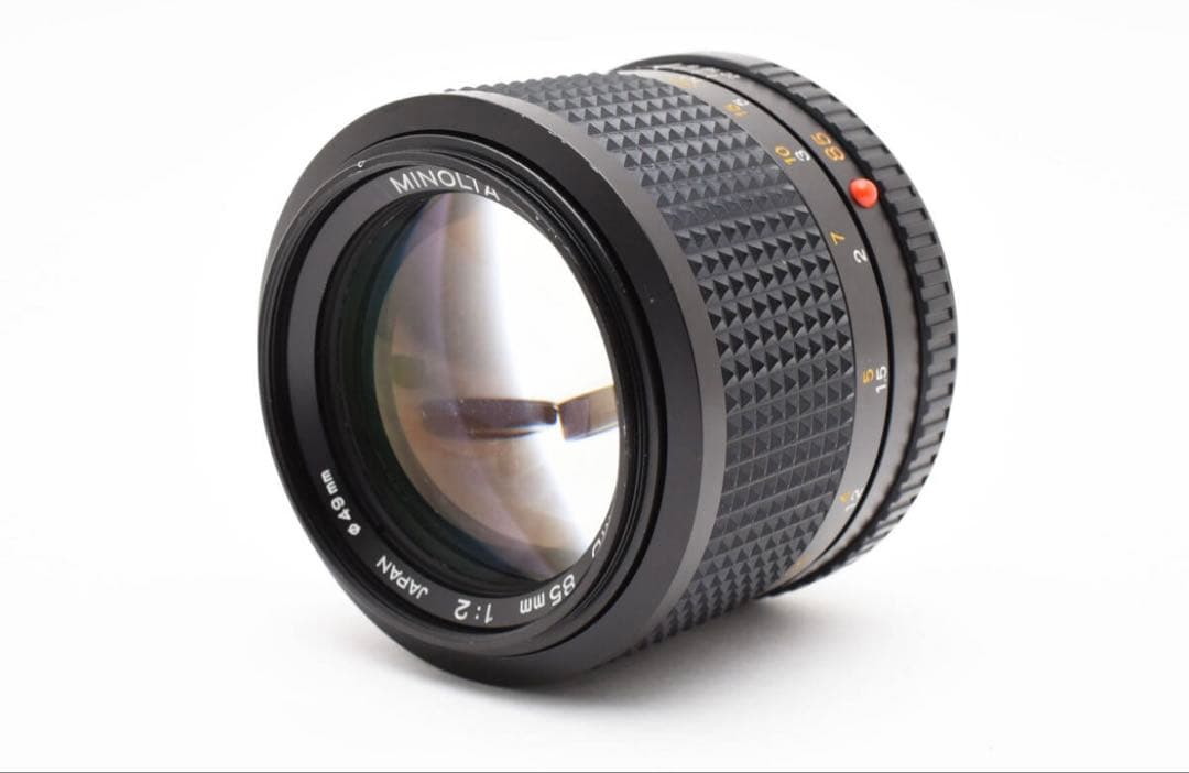 「訳あり」MINOLTA MD ROKKOR 85mm f/2 ロッコール
