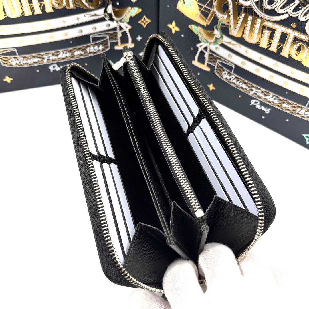 ルイヴィトン ジッピーウォレット エピ ノワール ラウンドファスナー 長財布