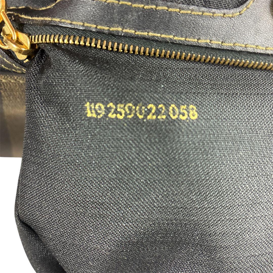 美品✨ FENDI フェンディ ミニボストン ペカン ブラックロゴ