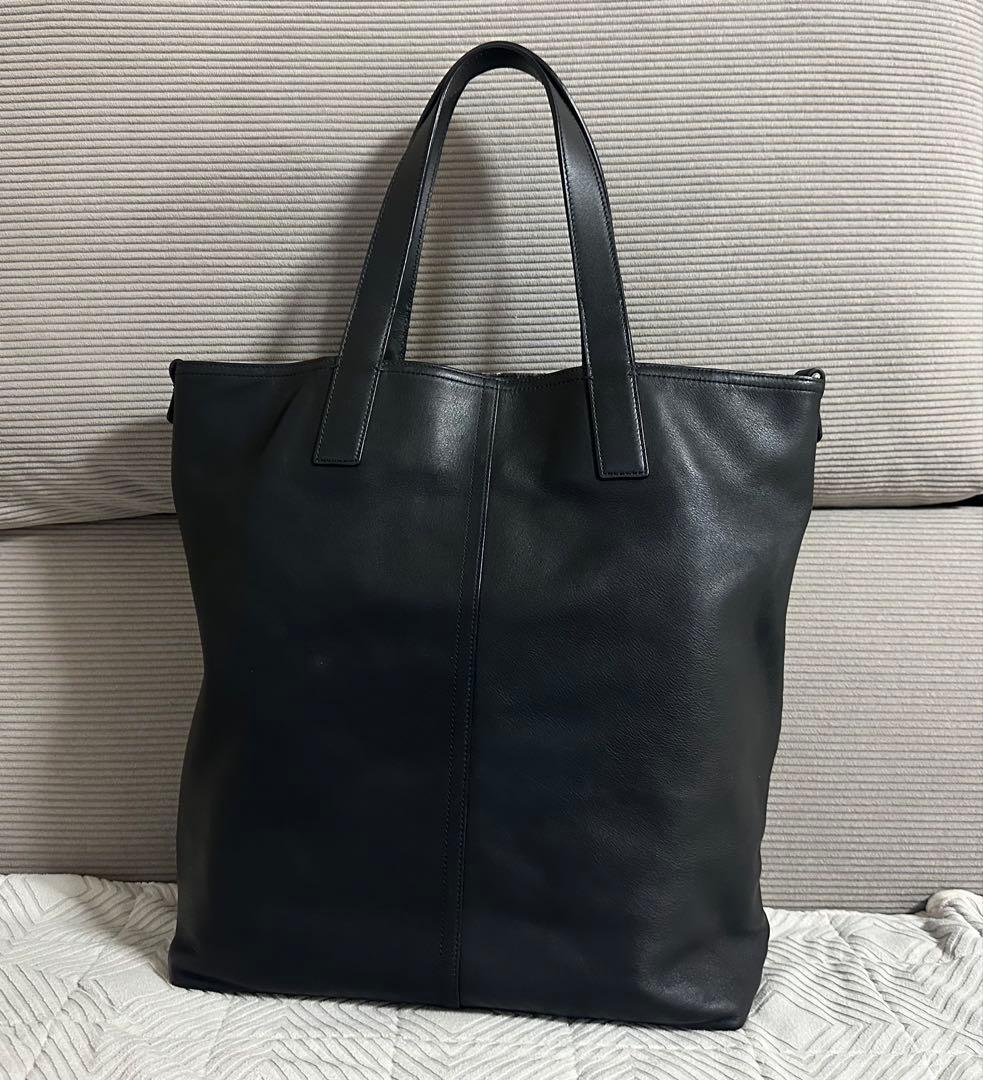 coach トートバッグ ブリーカー レガシー リバーシブル レザー黒