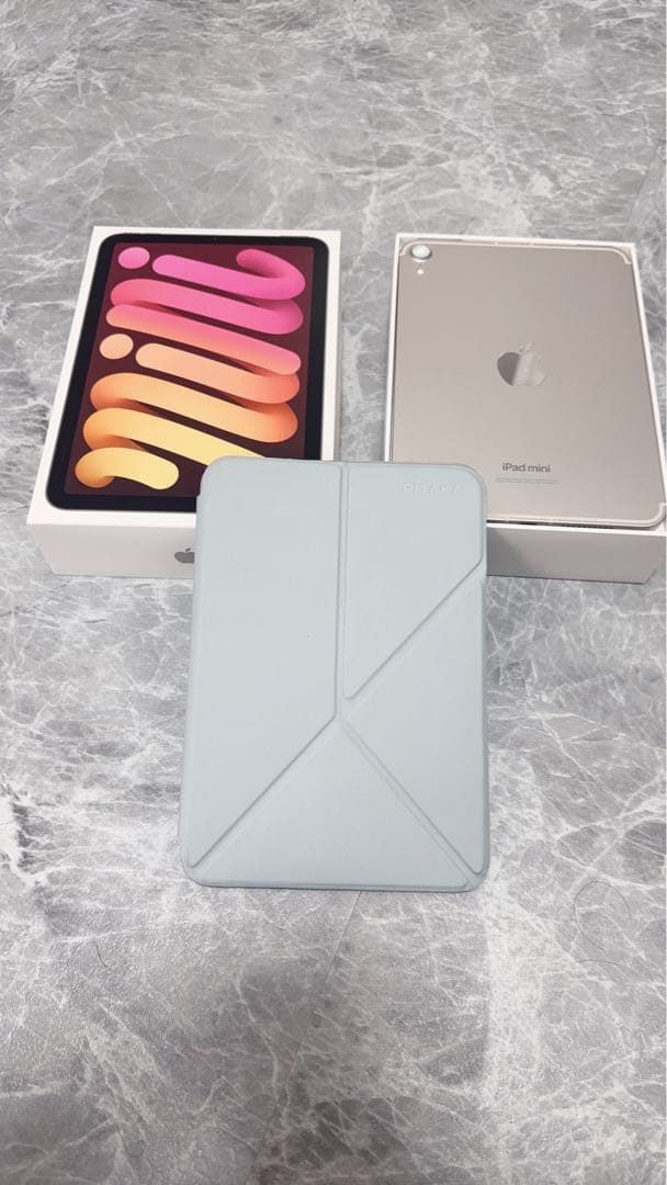 美品　iPadmini 第7 128GB Wifi+セルラーモデル　スターライト