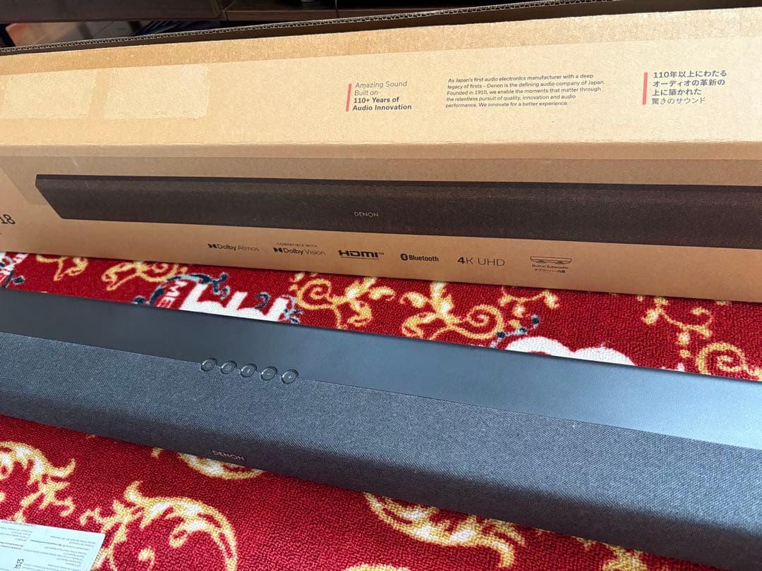 DENON DHT-S218 サウンドバー 40W