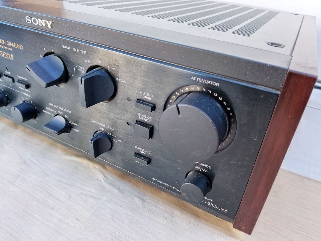 SONY TA-F333ESXⅡ プリメインアンプ動作品(よ40)