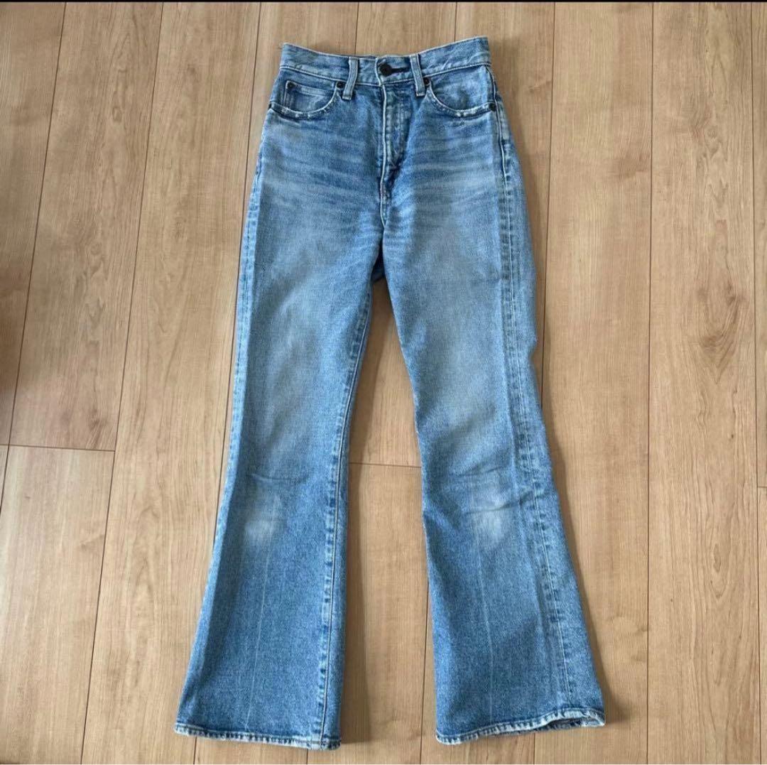 moussy mvs flare フレアデニム　24インチ