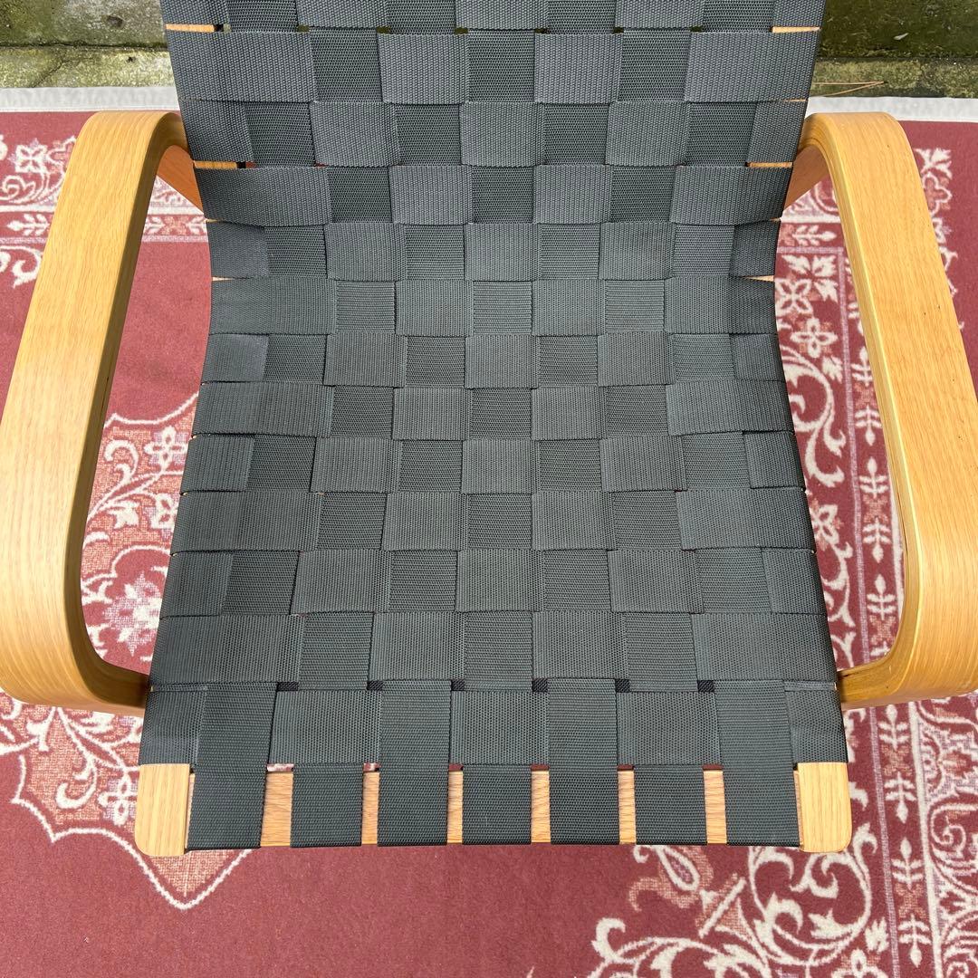 廃盤◾️無印良品 MUJI オットマン付き リラックスチェア イージーチェア 椅子