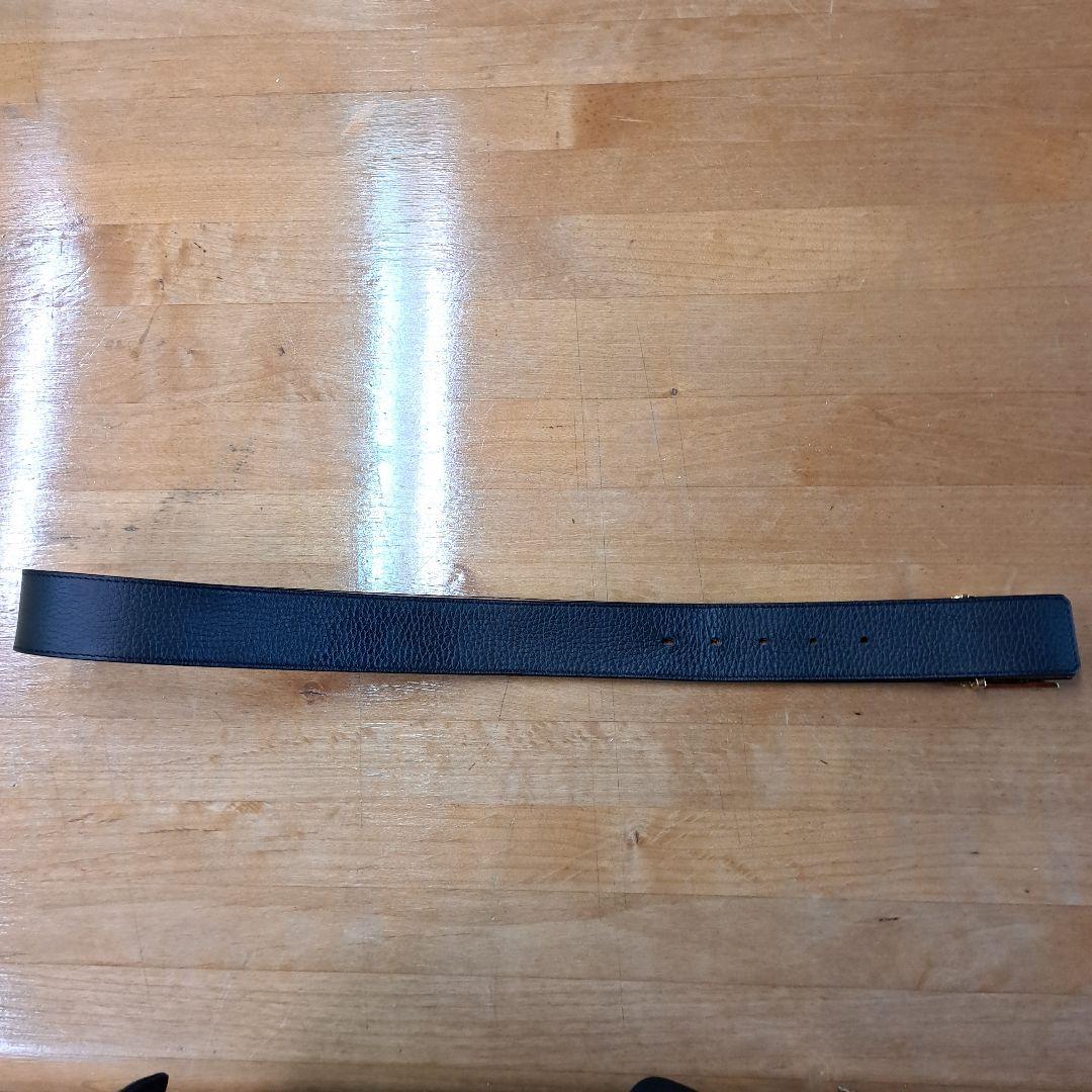 Louis Vuitton ブラックレザーベルトほてぃさん専用