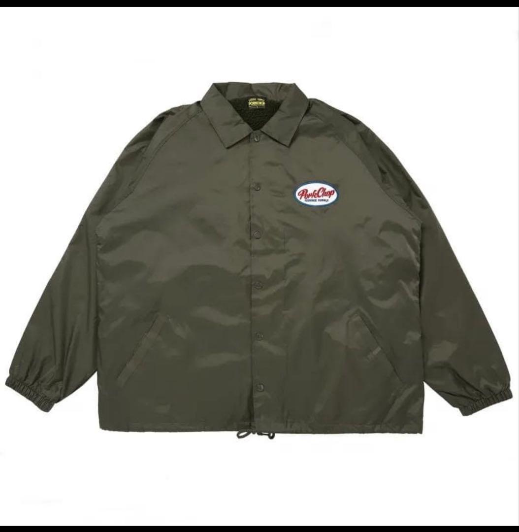 PorkChop ボアコーチジャケット オリーブ　Lサイズ