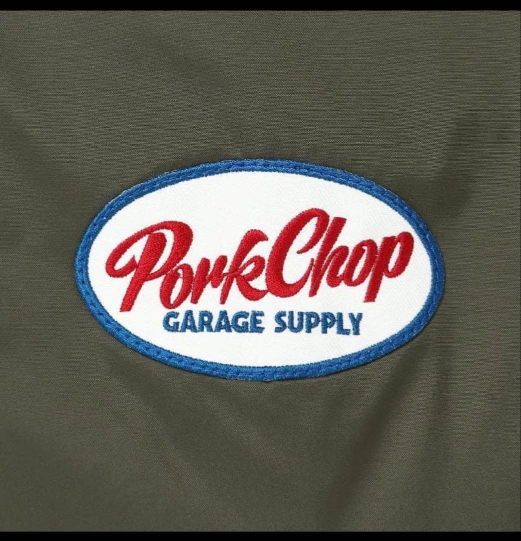 PorkChop ボアコーチジャケット オリーブ　Lサイズ
