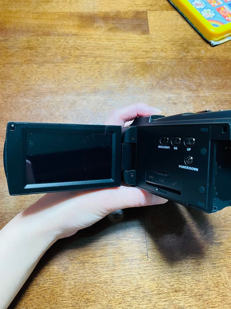 美品☆ビデオカメラ　16倍ズーム　4K撮影　一式セット