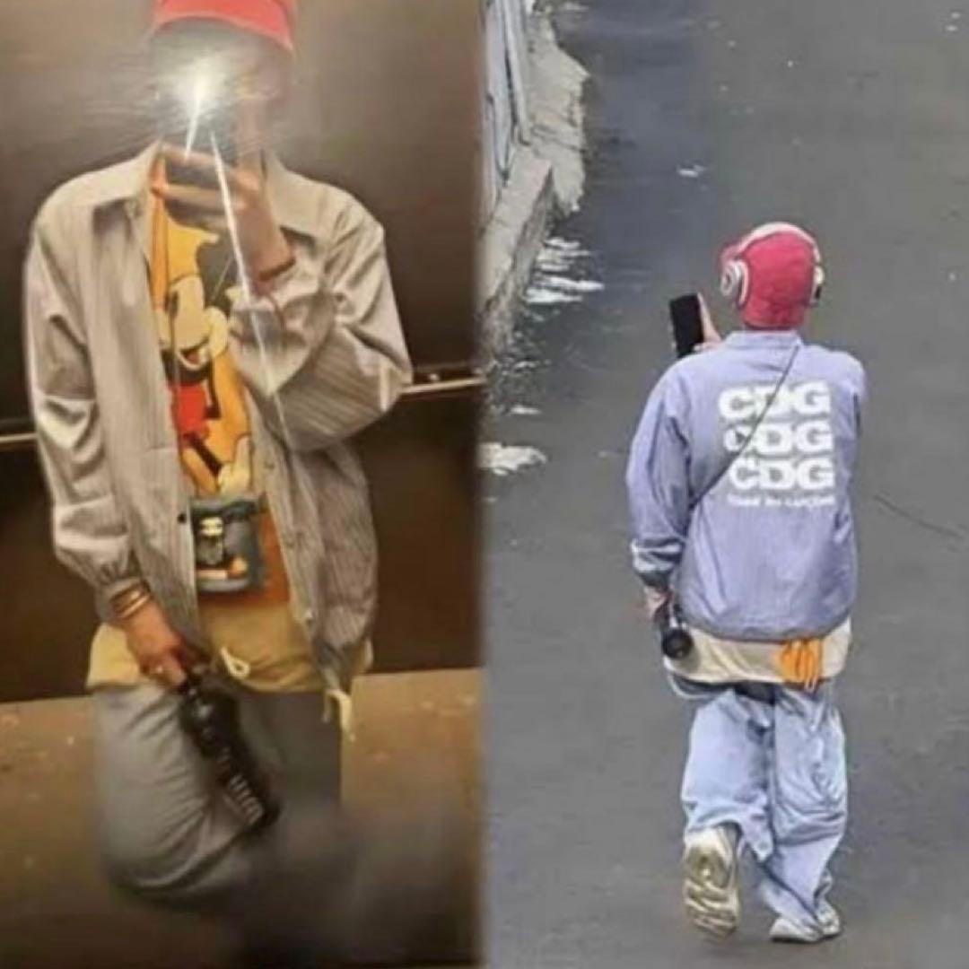 無*ウ様 チェウォン着用　CDG COACH JACKET XL