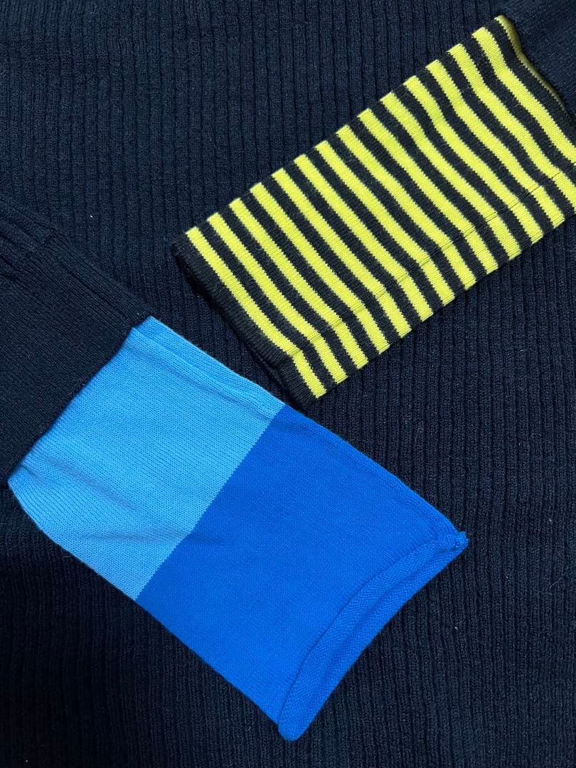 ぽんぽんENFOLD エンフォルド リブプルオーバー リブニット