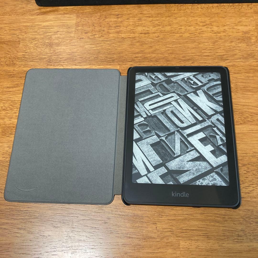 Kindle Paperwhite シグニチャー 12世代 フィルム,カバー付