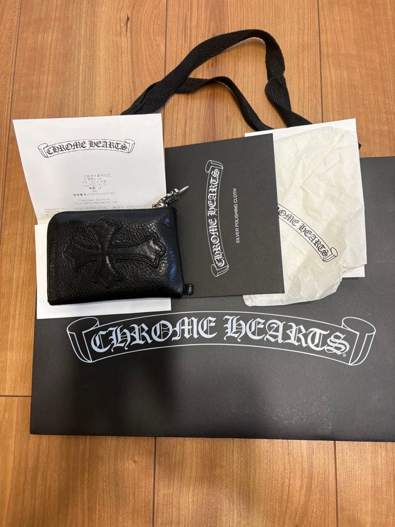 D　クロムハーツジップウォレット美品‼️
