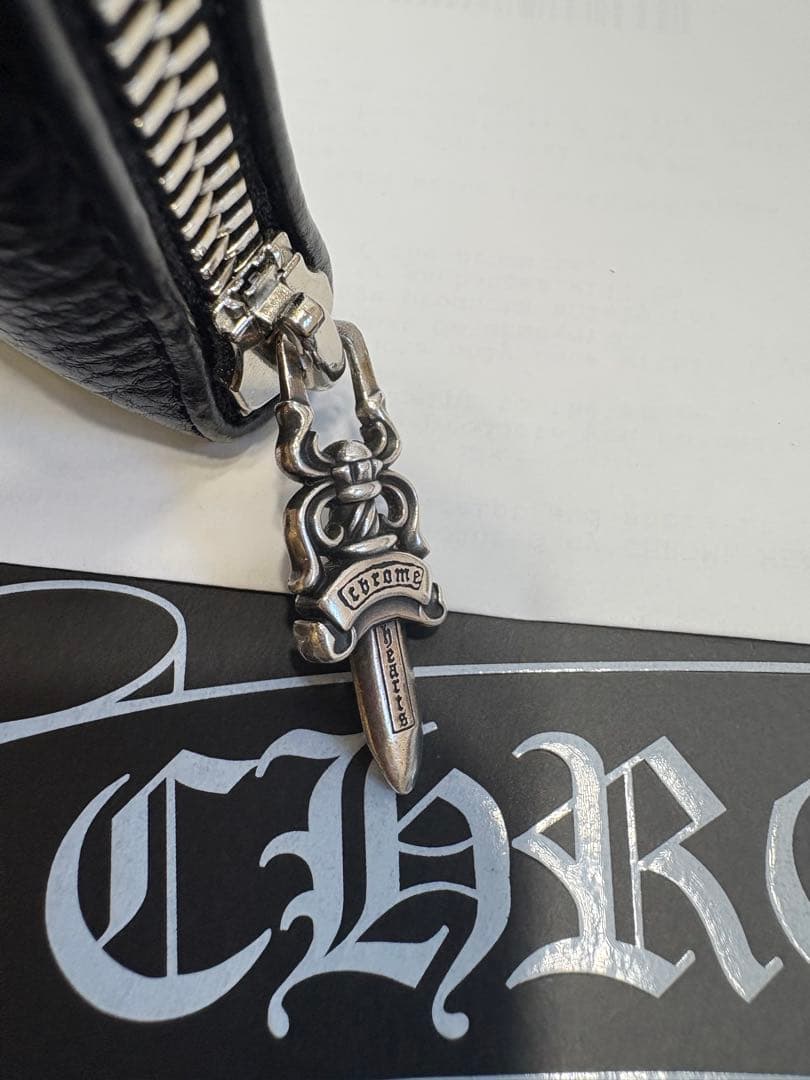 D　クロムハーツジップウォレット美品‼️