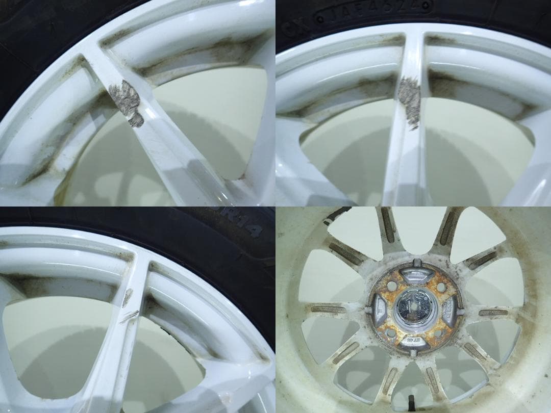 B1090【送料無料】スタッドレスタイヤ 165/65R14 4本セット