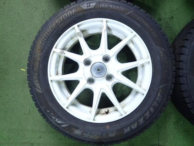 B1090【送料無料】スタッドレスタイヤ 165/65R14 4本セット