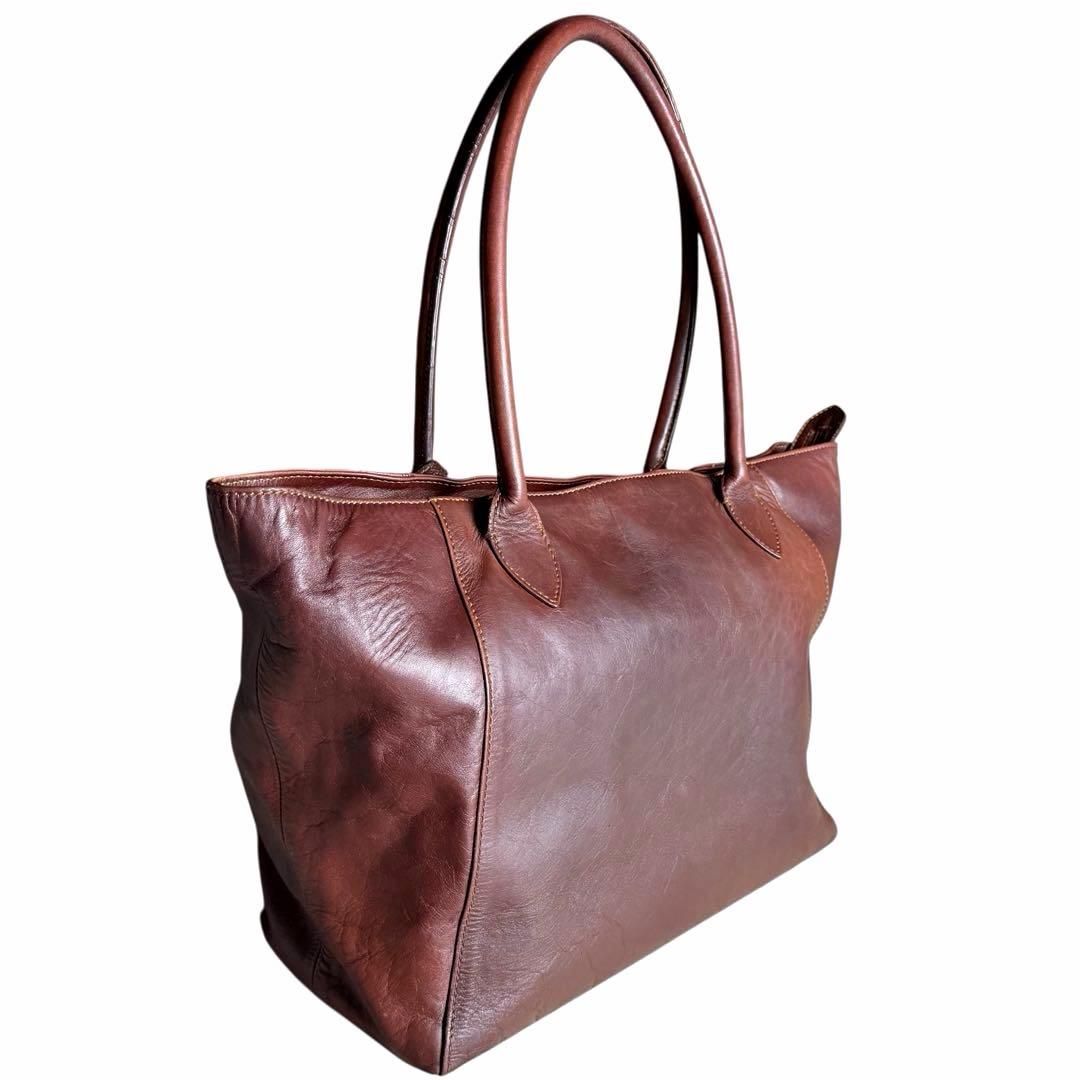 【aritaroさま専用】マザーハウス アンティーク ボックストートバック