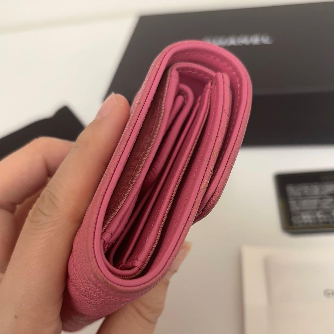 る*゜様 CHANEL 財布 ボーイフレンド ピンク ミニウォレット シャネル